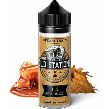 Steam Train Old Stations LA Wild Tobacco